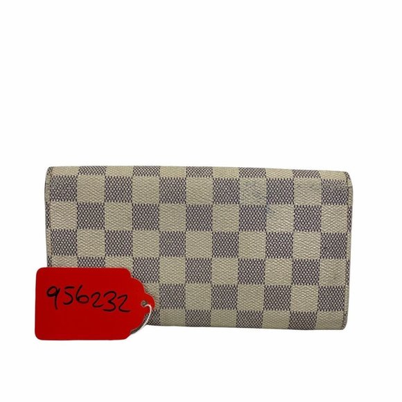 LOUIS VUITTON LONG WALLET PORTEFUILLE WHITE 956223 - Picture 6 of 10